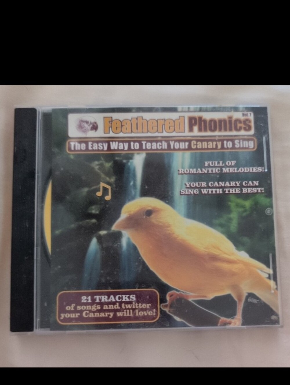 Feathered Phonics "The Easy Way to Teach your Canary to Sing" CD